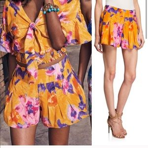 Ramy Brook Silk Sadie Shorts